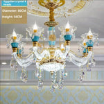 Modern French Crystal Chandelier for Elegant Living Room Lighting