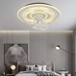 Dimmable LED Fan Lights Ceiling Lamp with Remote Control for Bedroom Living Room