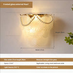 Luxe Crystal Glass Wall Lamp for Aisle, Living Room, Bedroom & Corridor Lighting