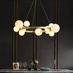 Nordic Glass Ball LED Chandelier Pendant Light for Home Decoration