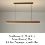 Minimalist LED Chandelier for Home Villa Living Room Bedroom Dining Study Lighting