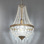 Retro Crystal Chandelier Pendant Light for Home Decor