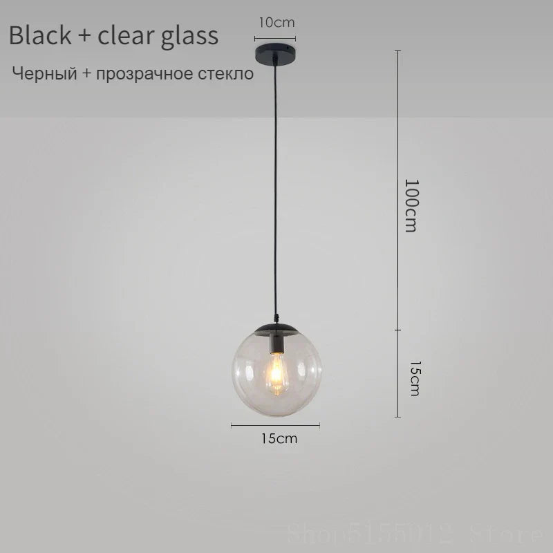 Retro Loft Industrial Suspension Pendant Light for Home Decor