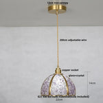 Crystal Glass LED Pendant Lamp, Adjustable Modern Luxury Hanging Lights
