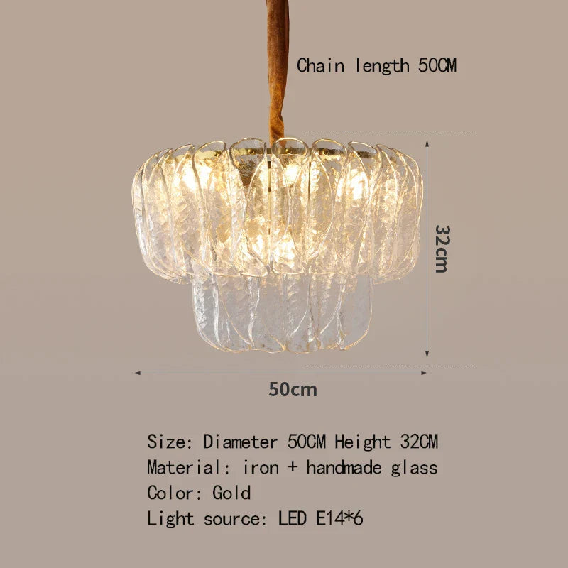 Modern Duplex Building Chandelier - High-End Handmade Luxury Bedroom Lamp