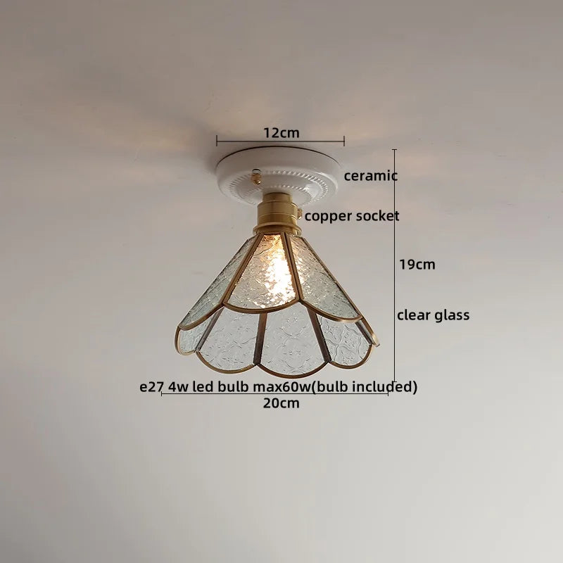 Ceramic LED Ceiling Light for Modern Home Decor & Lighting