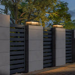 LED Pillar Top Courtyard Light - Waterproof Outdoor Street Fence Cap Post Light