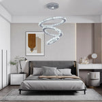 Crystal Chandelier Pendant Lamp for Dining Room and Bedroom