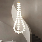 Nordic Home Stair Chandelier Living Dining Pendant Ceiling Indoor Lighting