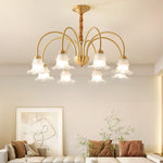 Luxury European Copper Chandelier for Living Room, Bedroom, and Dining Room