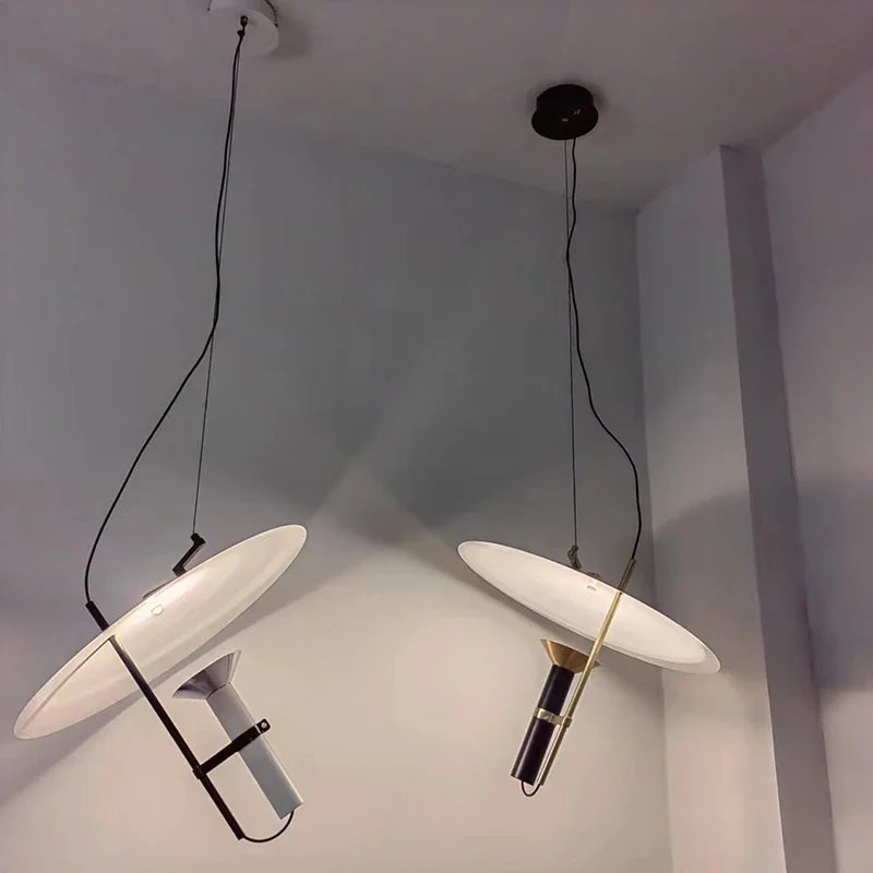 UFO Chandelier: Modern Nordic Minimalist LED Pendant Light for Dining Room, Bar, Bedroom