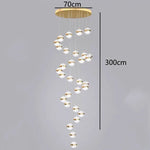 Modern Pendant Light Chandeliers for Living Room Staircase LED Indoor Lighting
