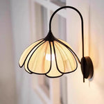 Modern Creamy E27 Wall Sconce LED Lamp Petals Luminarias for Indoor Lighting