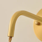 Green Glass LED Wall Lights Fixture with Pull Chain Switch