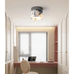 Marble LED Ceiling Light Modern Nordic Style for Home Decor & Study