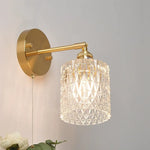 Afralia™ Brass LED Wall Sconce with Pull Chain Switch, Nordic Design