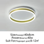 LED Pendant Light Ceiling Lamp Living Room Kitchen Dining Minimalist Decor