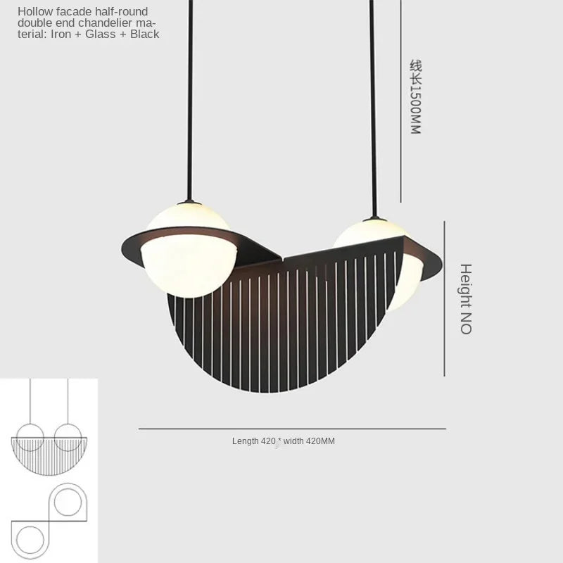 Nordic Minimalist Chandelier for Modern Spaces