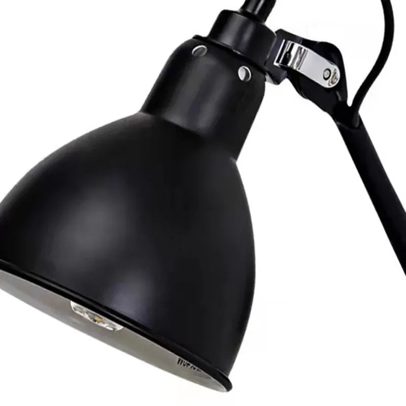 Gras BL Wall Lamp: Adjustable Chrome Long Arm Reading Light