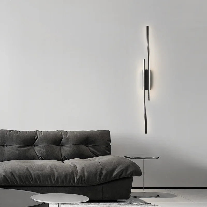 LED Indoor Copper Wall Lamp for Modern Outdoor Living Room Décor