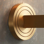 Copper Wooden Frame Wall Light with Hemp Rope - Creative Living Room Decor