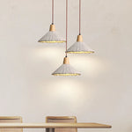 Wood Canopy LED Pendant Lamp: Modern Nordic Style with Adjustable Hanging Lights