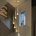 Nordic Home Decoration Stair Chandelier Living Room Dining Pendant Lights Ceiling Lighting