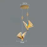 Butterfly LED Pendant Light for Bedroom and Living Room Decor