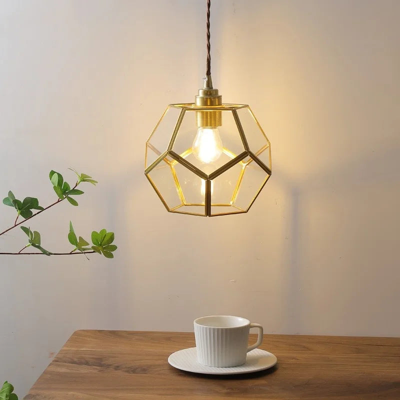 Glass LED Pendant Lights for Nordic Modern Style Dining Room Decor