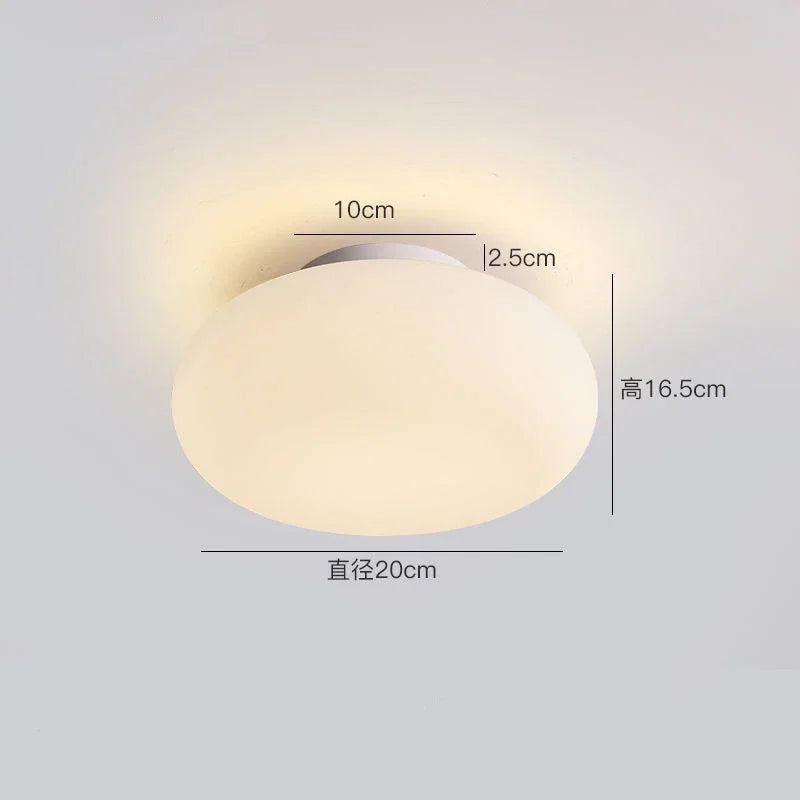 Big Ball Pendant Lamp for Living Room - Nordic Designer Ceiling Light