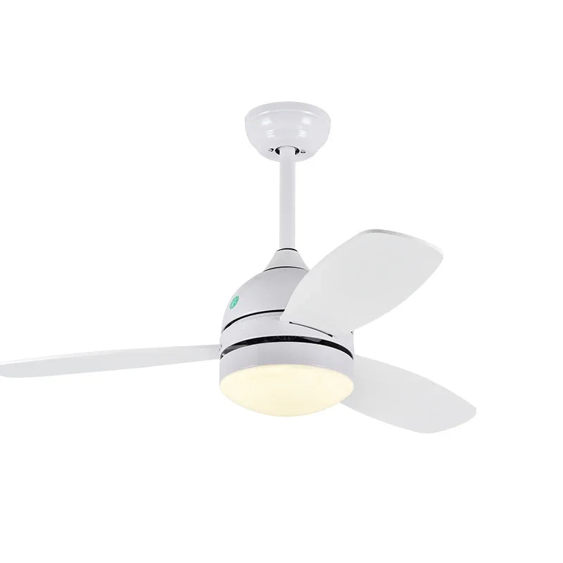 42" Wood Blades Ceiling Fans Light with AC Motor, Remote Control