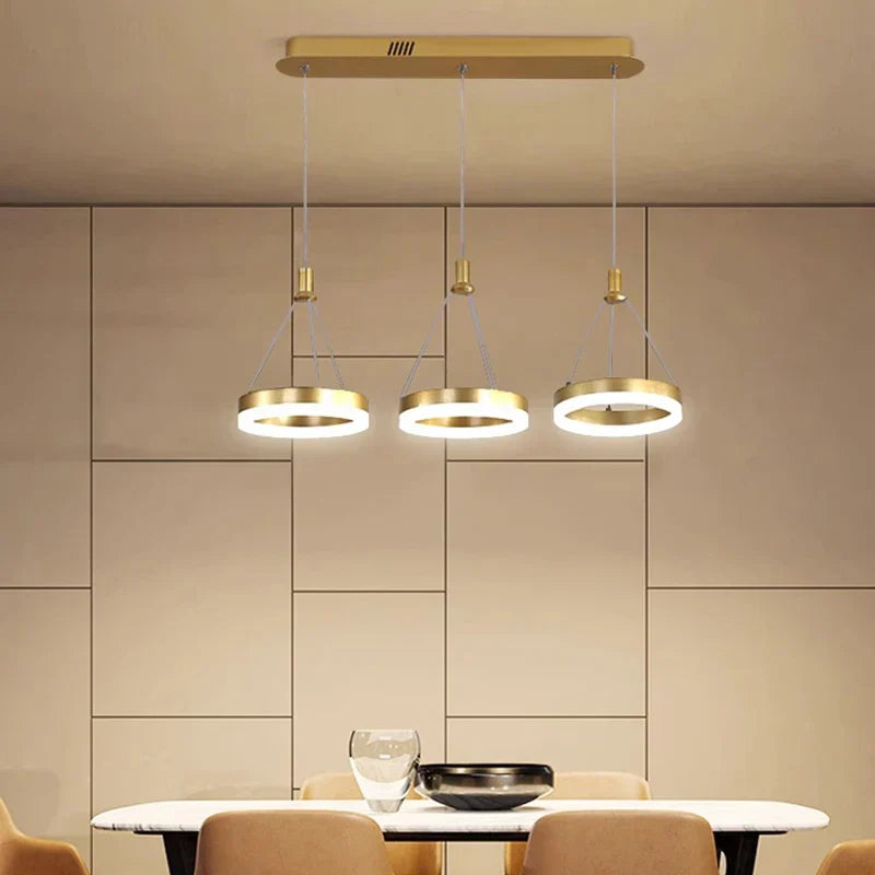 Modern LED Pendant Light for Living Room and Dining Room Chandeliers