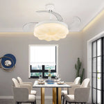 Full Spectrum LED Ceiling Fan Light Frequency Conversion, Ideal for Children's Bedroom