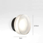 Light Luxury Wall Lamp for Corridor, Bathroom, and Porch