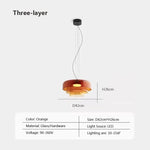 Nordic Glass LED Pendant Lights for Home Decor and Lighting