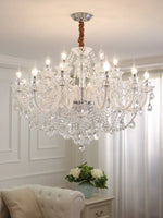 Elegant LED Crystal Chandelier for Home Décor and Romantic Ambiance