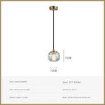 Crystal LED Pendant Lights for Home Decor Lighting