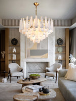 Art Deco Marble Home Chandelier Lighting Dimmable LED 2025