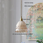 White Glass LED Pendant Lights, Adjustable Hanging Light for Aisle, Restaurant, Bedroom