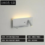 Wireless Charger Adjustable Headboard Spotlights
