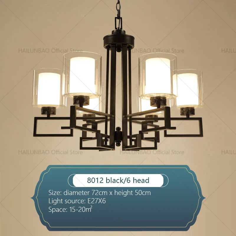 Chinese Style Luxury Living Room Chandelier for Elegant Homes