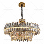 Crystal Chandelier: Modern Luxury for Living Room, Dining Room, Bedroom