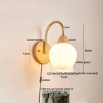 LED Wall Lamps: Nordic Modern Design for Home Decor, Living Room, Bar, Stair - Pull Chain Switch