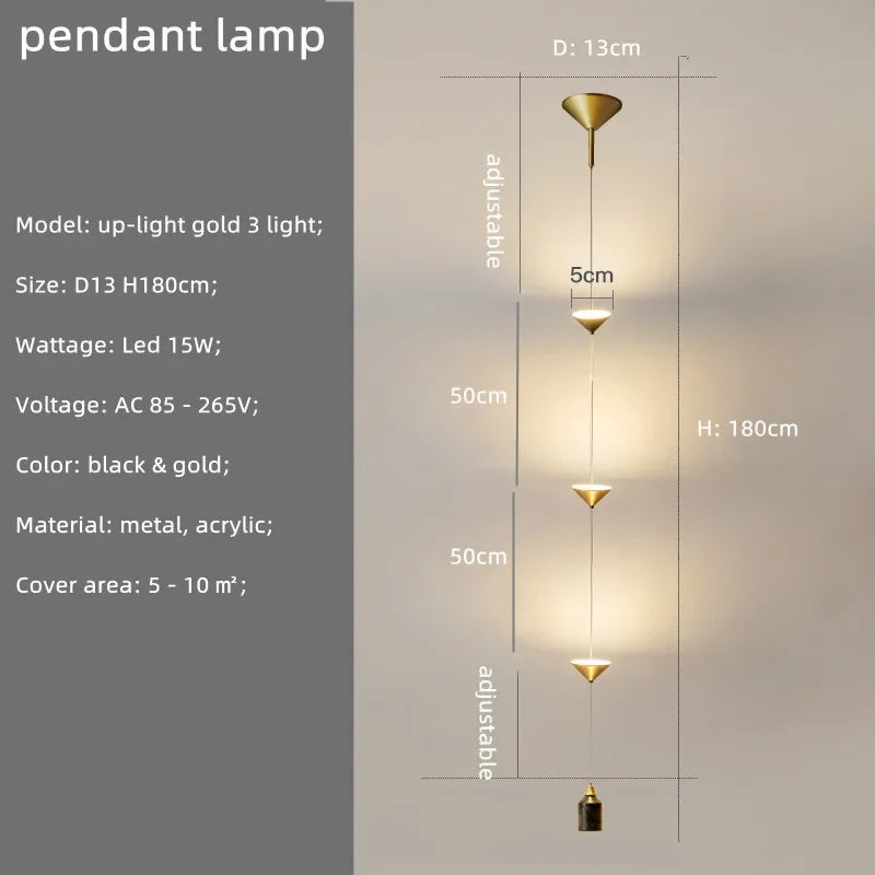 Nordic Marble Floor Lamp Adjustable Metal LED Light