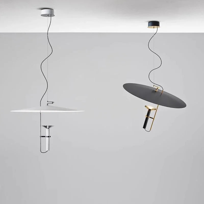 UFO Chandelier: Modern Nordic Minimalist LED Pendant Light for Dining Room, Bar, Bedroom