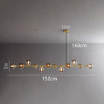 LED Pendant Chandeliers for Modern Living and Dining Room Lighting