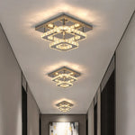 Crystal Ceiling Chandelier: Modern LED Dining Room Pendant Light by Afralia™