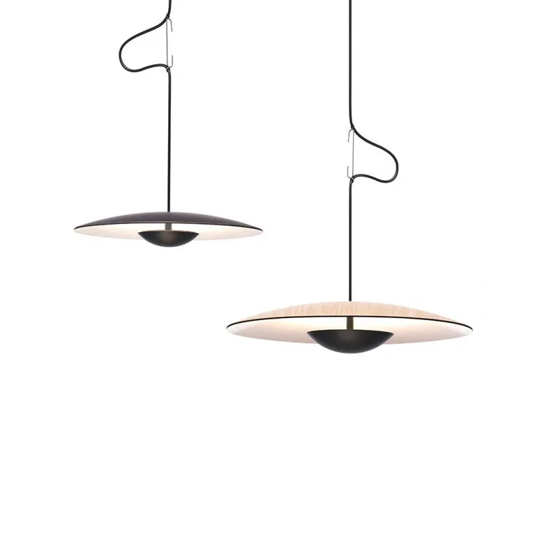 Modern LED Round Pendant Light for Kitchen Dining Bedroom Chandeliers