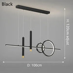 Scandinavian Style LED Pendant Lights for Home Decoration and Indoor Lighting.