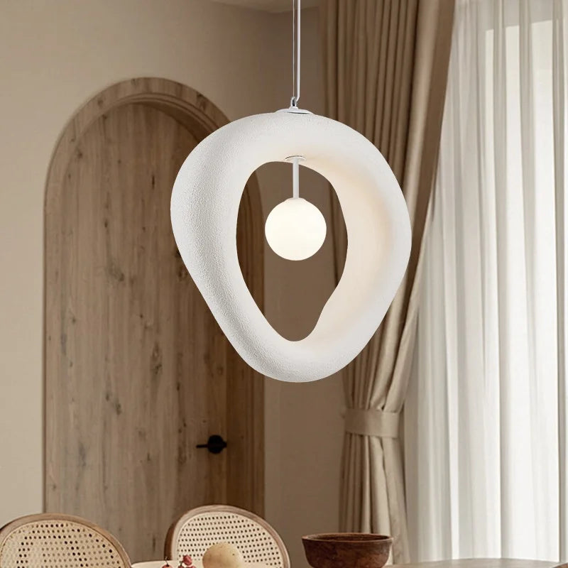 Wabi Sabi Chandelier | Nordic Dining Pendant Lights LED | Home Decor Hanging Lamp
